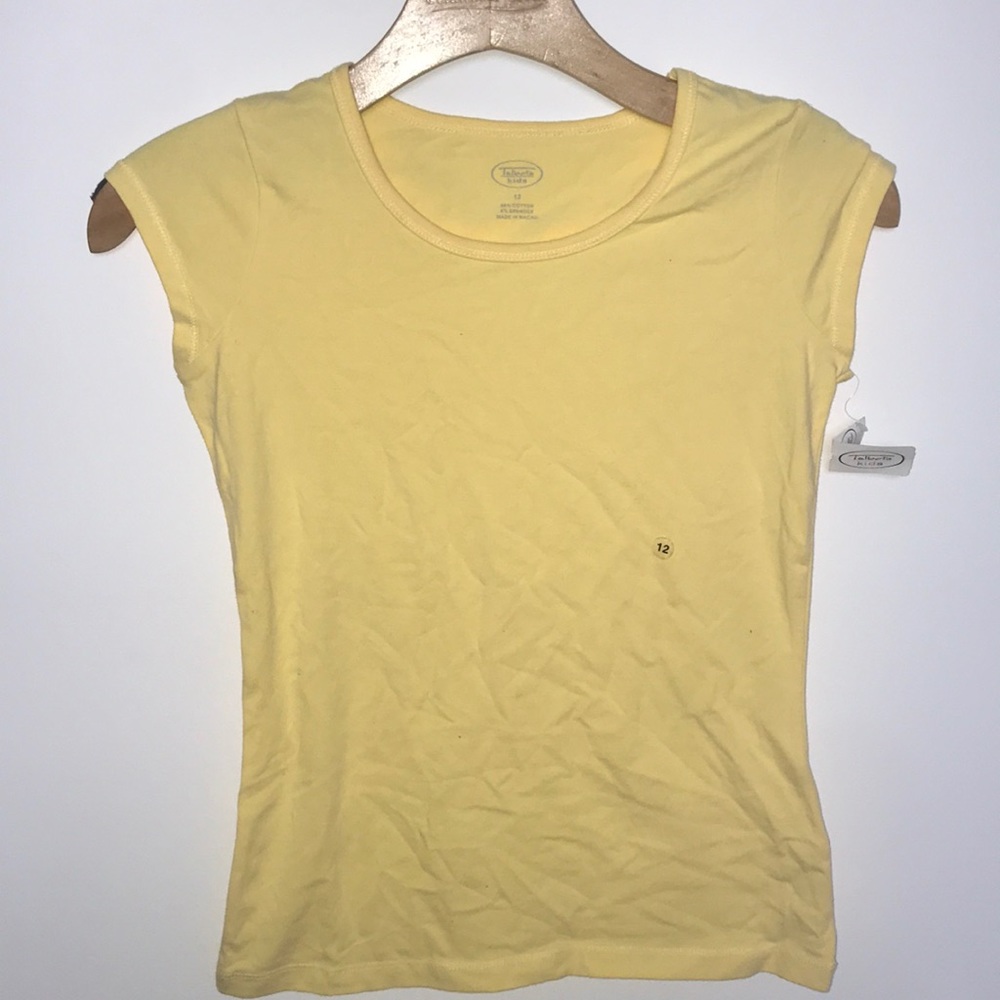 NEW!! Yellow top from talbots kids!